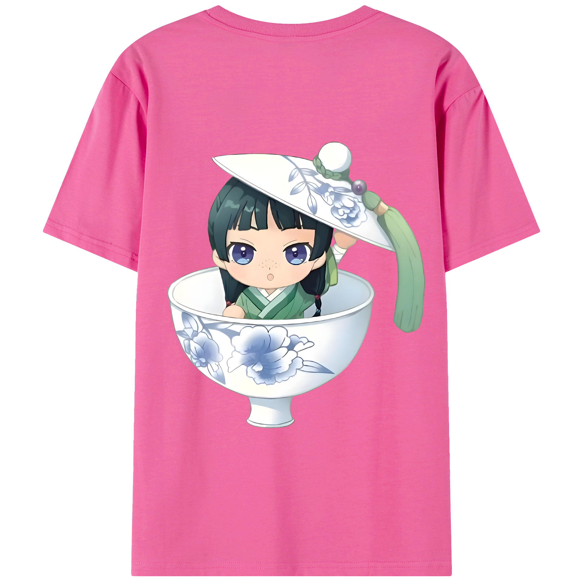 （画像用） 薬屋のひとりごと The Apothecary Diaries レディース半袖Tシャツ(バックプリント)